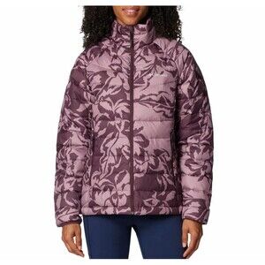 Columbia Womens Size Medium Powder Lite II Full Zip Jacket OMNI-HEAT Purple NEW